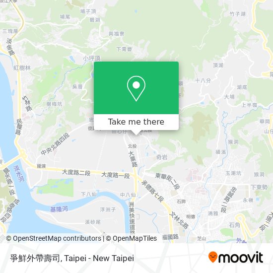 爭鮮外帶壽司 map