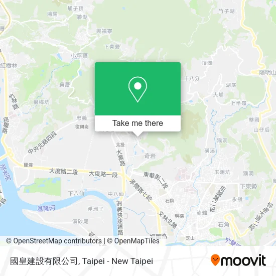 國皇建設有限公司地圖
