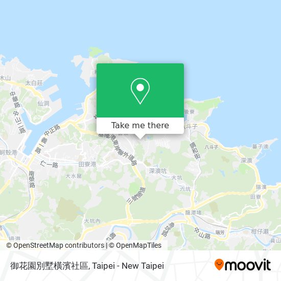御花園別墅橫濱社區 map