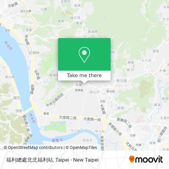 福利總處北北福利站 map