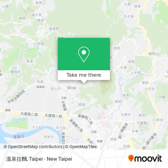 溫泉拉麵 map