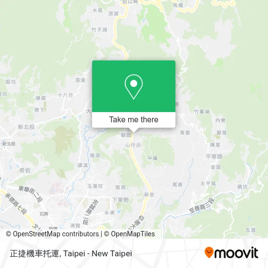 正捷機車托運地圖