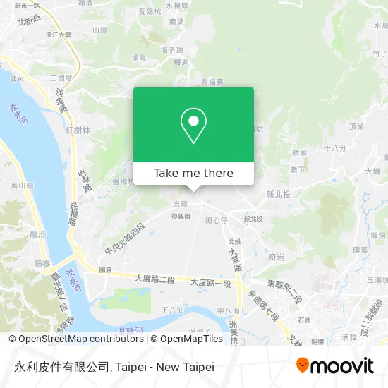 永利皮件有限公司地圖