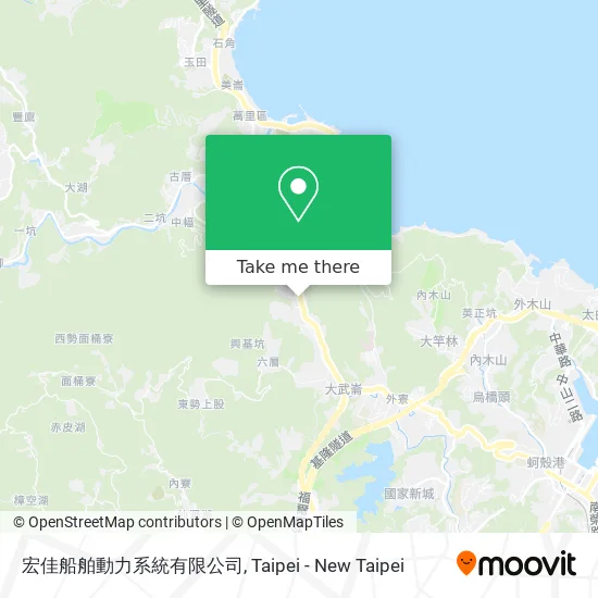 宏佳船舶動力系統有限公司 map