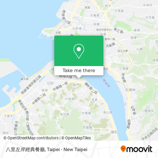 八里左岸經典餐廳 map