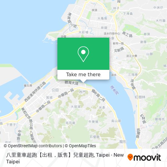 八里童車超跑【出租，販售】兒童超跑 map