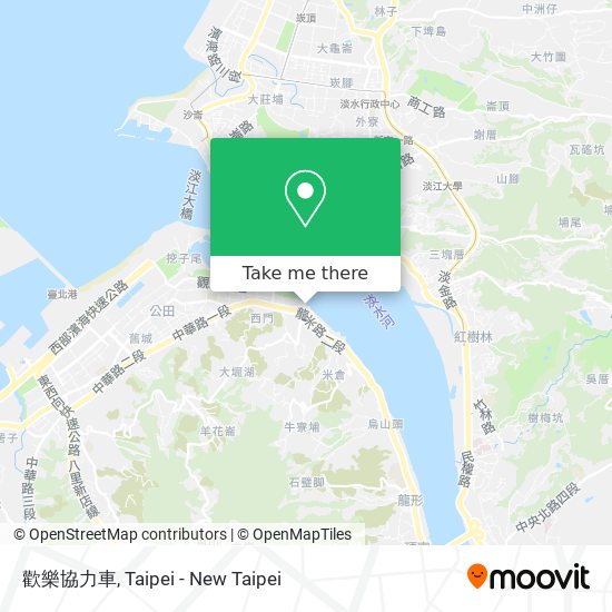 歡樂協力車 map