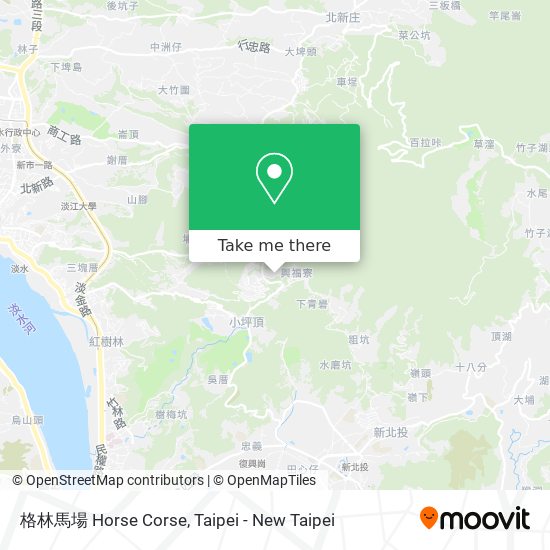 格林馬場 Horse Corse map