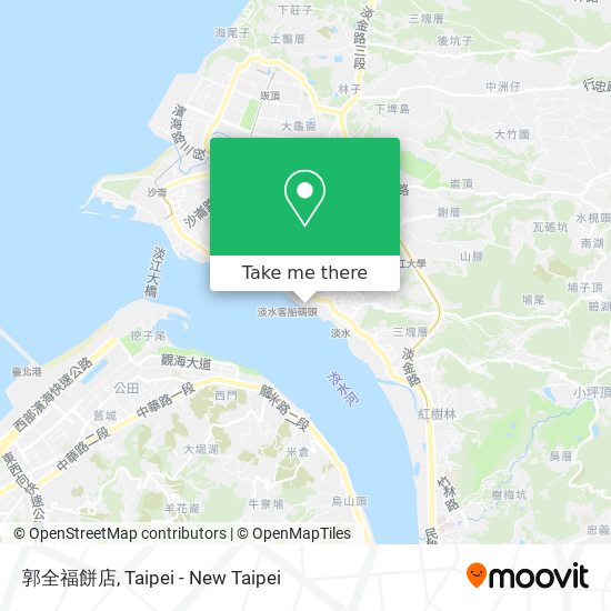 郭全福餅店 map