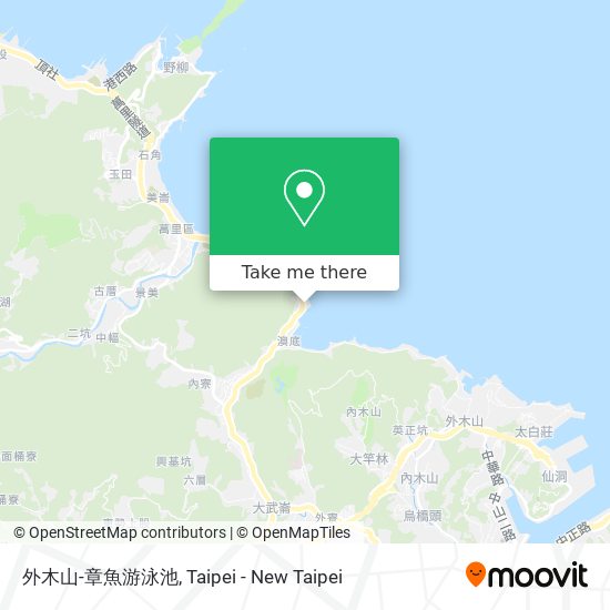外木山-章魚游泳池 map