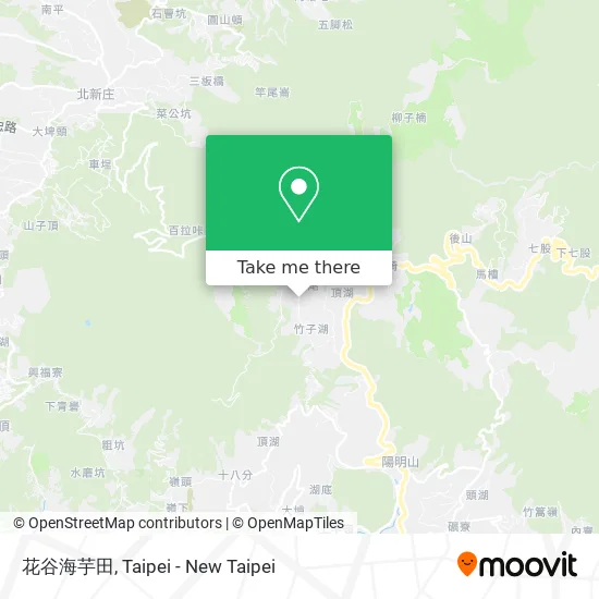 花谷海芋田地圖