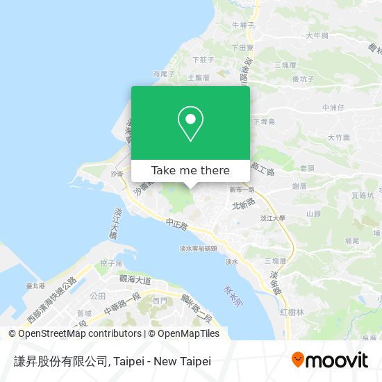 謙昇股份有限公司地圖