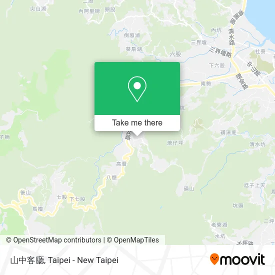 山中客廳 map