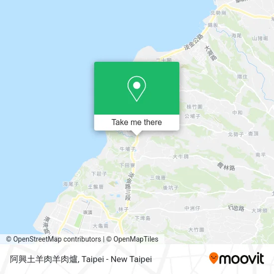阿興土羊肉羊肉爐地圖