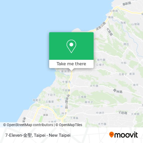 7-Eleven-金聖 map