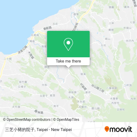 三芝小豬的院子地圖