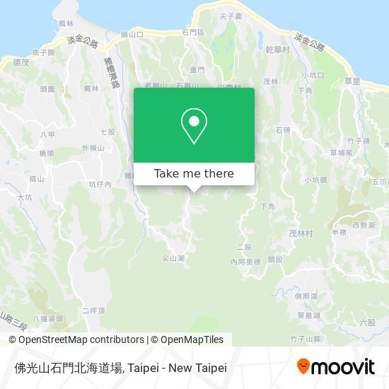 佛光山石門北海道場 map