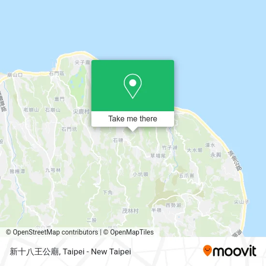 新十八王公廟地圖