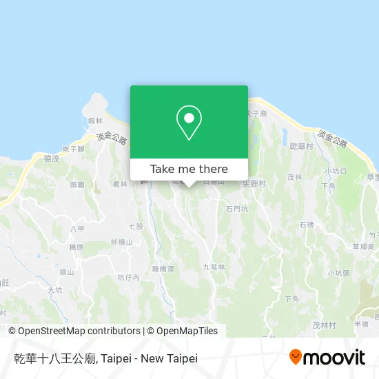 乾華十八王公廟 map