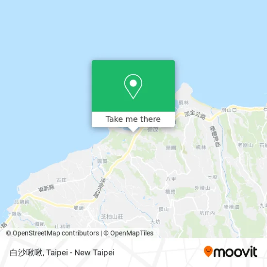 白沙啾啾 map