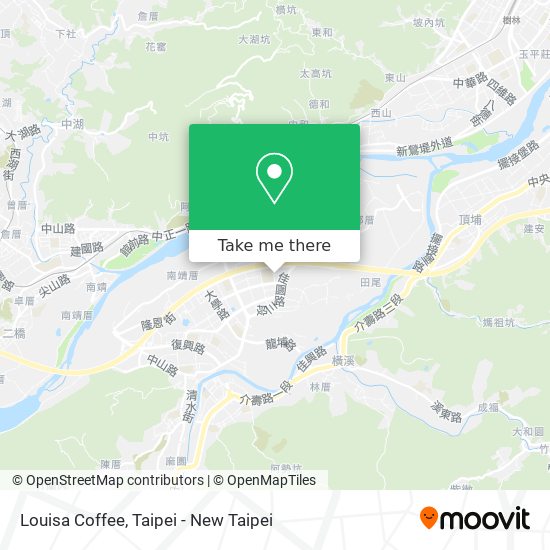 Louisa Coffee map