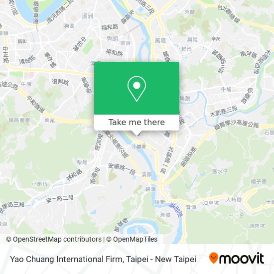 Yao Chuang International Firm map