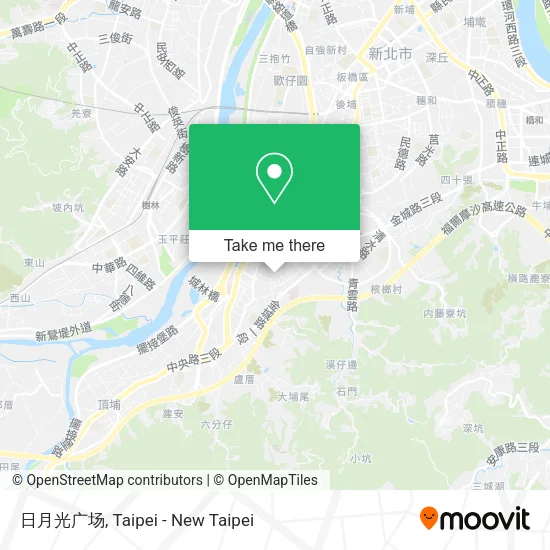 日月光广场地圖