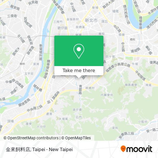 金來飼料店 map