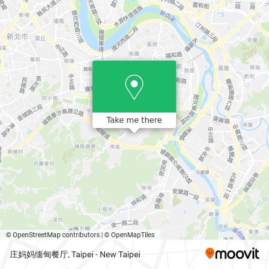 庄妈妈缅甸餐厅 map