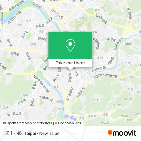 禾丰小吃 map