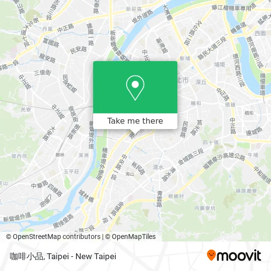 咖啡小品 map