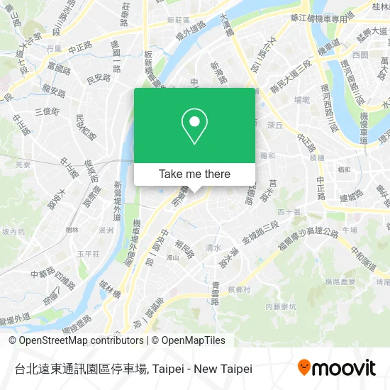 台北遠東通訊園區停車場地圖