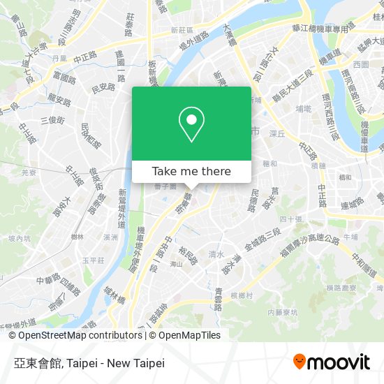 亞東會館 map