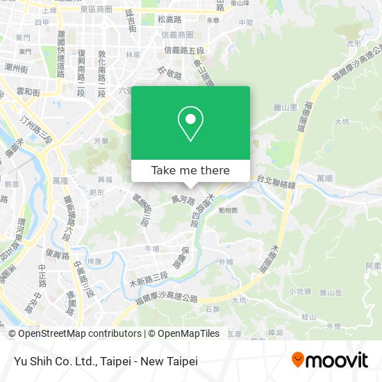 Yu Shih Co. Ltd. map