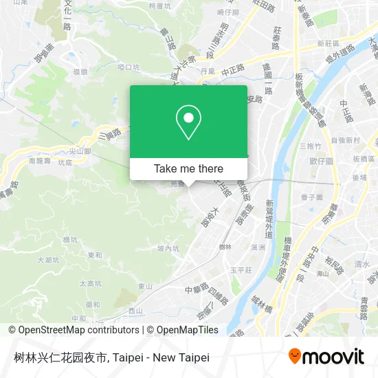 树林兴仁花园夜市地圖