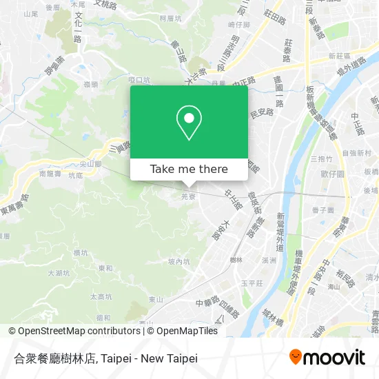 合衆餐廳樹林店 map