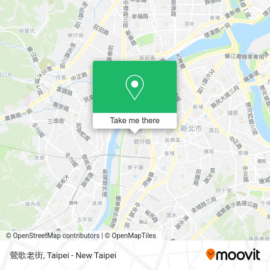 鶯歌老街 map