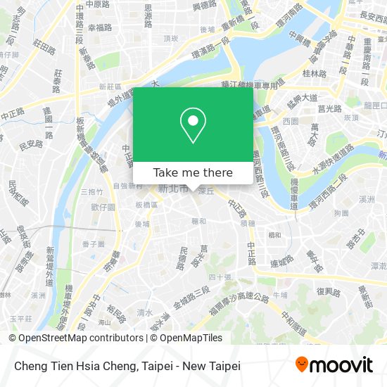 Cheng Tien Hsia Cheng map