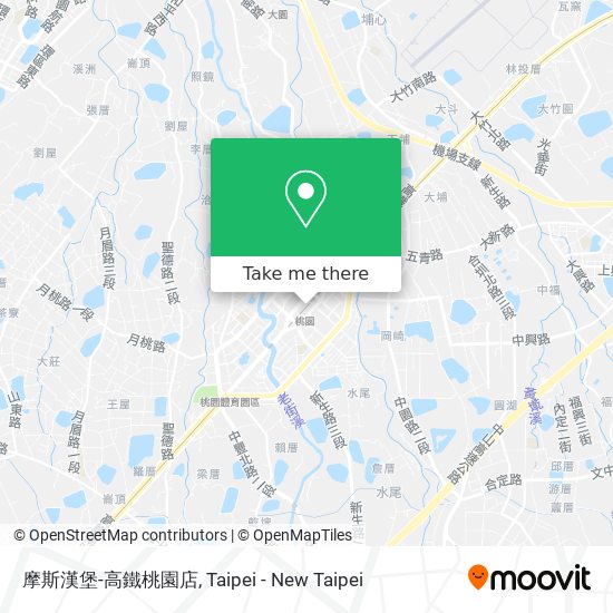 摩斯漢堡-高鐵桃園店 map