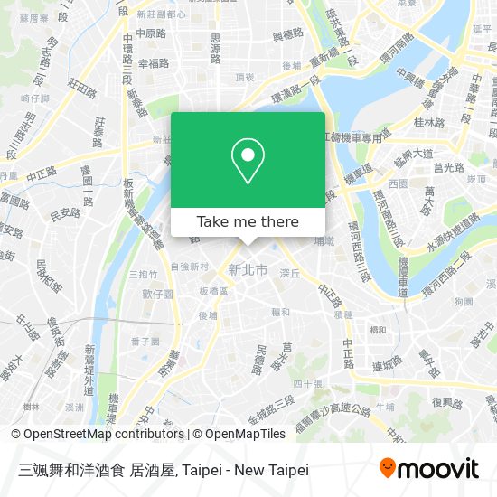 三颯舞和洋酒食 居酒屋 map