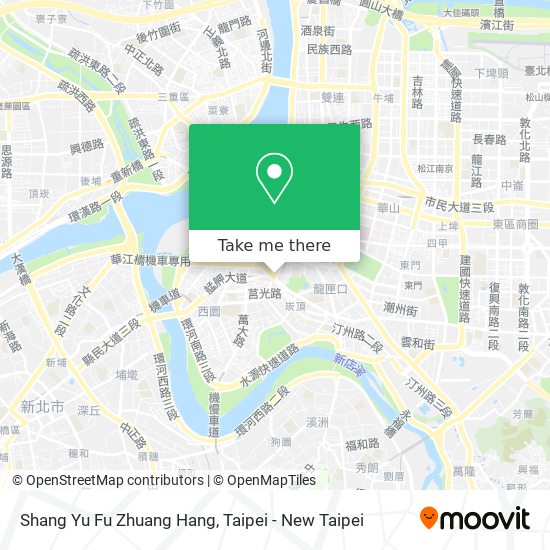 Shang Yu Fu Zhuang Hang map