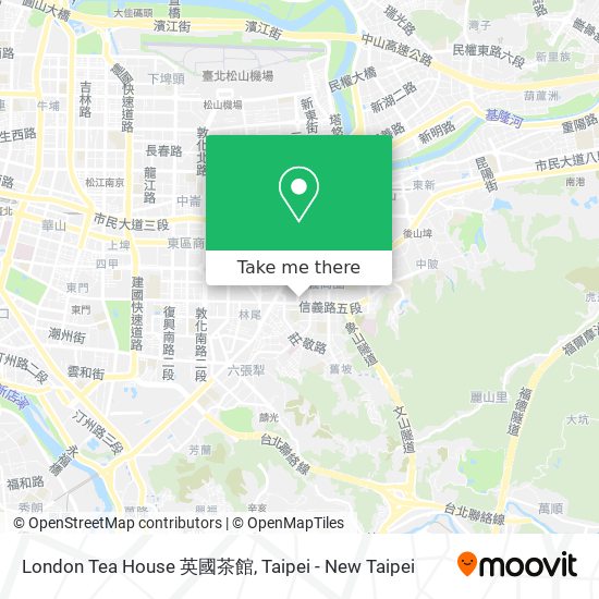 London Tea House 英國茶館 map
