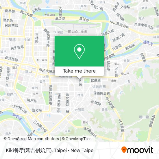 Kiki餐厅(延吉创始店) map