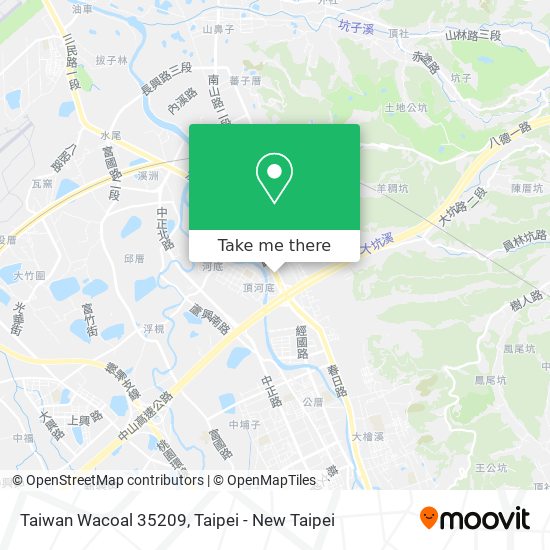 Taiwan Wacoal 35209 map