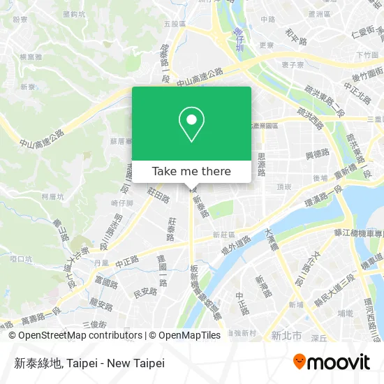 新泰綠地地圖