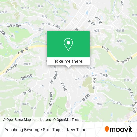 Yancheng Beverage Stor map