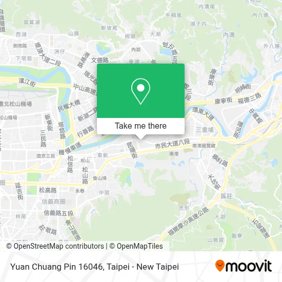 Yuan Chuang Pin 16046 map