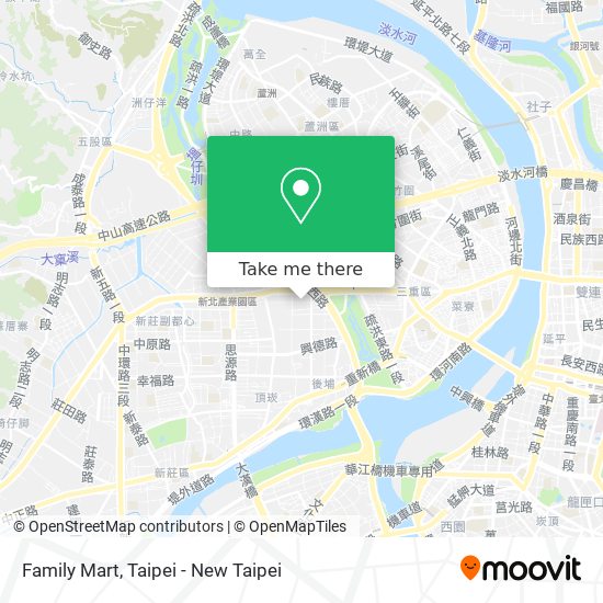 Family Mart map