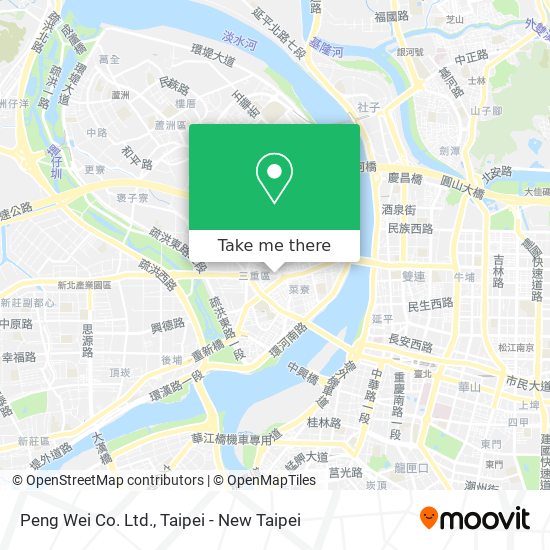 Peng Wei Co. Ltd. map