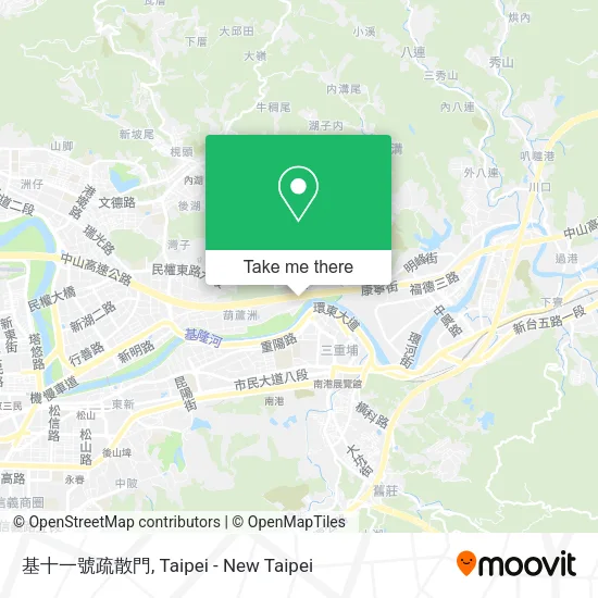 基十一號疏散門地圖